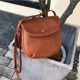 Shoulder Bags PU Leather Mini Phone Bag Purses Women Handbags