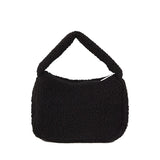 Plush Fluffy Totebag Women Soft Winter Underarm Bag