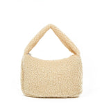 Plush Fluffy Totebag Women Soft Winter Underarm Bag