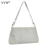 Soft Beaded Women Evening Bag Wedding Bridalmaid Handbags Purse Clutch