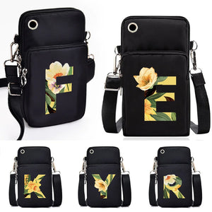 Waterproof Phone Bag Floral CrossBody Universal for Samsung/iPhone/Xiaomi