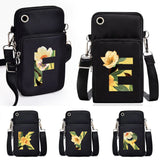 Waterproof Phone Bag Floral CrossBody Universal for Samsung/iPhone/Xiaomi