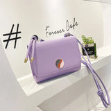 Shoulder Bags Women Appliques Cover Flap Travel Shopping Mini Bag