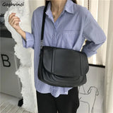Large Capacity Shoulder Bag Women All-match Retro Crossbody