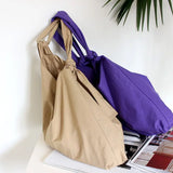 Canvas Casual Tote Large Capacity Shoulder Bag