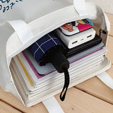 Canvas Shoulder Bag Cartoon Sweet Lovely Daily Preppy Students Shopping