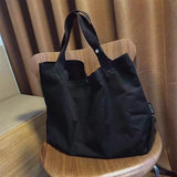 Canvas Shoulder Bag Harajuku Students Casual Bookbag