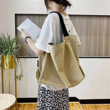 Canvas Shoulder Bag Harajuku Students Casual Bookbag