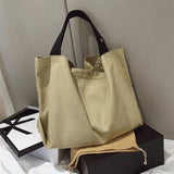 Canvas Shoulder Bag Harajuku Students Casual Bookbag