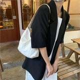 Canvas Shoulder Bag Women Large Capacity Handbag School Travel Tote Vintage