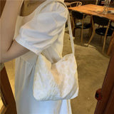 Canvas Shoulder Bag Women Large Capacity Handbag School Travel Tote Vintage