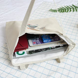 Women Cartoon Printed Shoulder Bags Large Capacity Totes