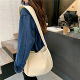 Women Cross-body Canvas Bag Style Storage Handbags Big Capacity