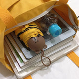 Canvas Shoulder Bag Large Capacity All-match Tote Handbags Couple