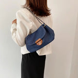 Shoulder Bag Denim Patchwork Crossbody High Female Messenger Bag