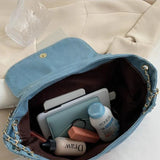 Shoulder Bag Denim Patchwork Crossbody High Female Messenger Bag