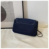 Shoulder Bag Denim Patchwork Crossbody High Female Messenger Bag