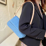 Women's Denim Shoulder Bag Crossbody Style Retro