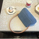 Women's Denim Shoulder Bag Crossbody Style Retro