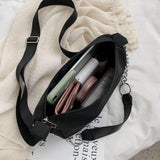 Shoulder Bags Women Chains Underarm PopularBag High Street Harajuku
