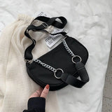 Shoulder Bags Women Chains Underarm PopularBag High Street Harajuku