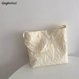 Shoulder Bags Women Casual Canvas Embroidery Handbags