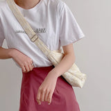 Shoulder Bags Women Casual Canvas Embroidery Handbags