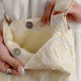 Shoulder Bags Women Casual Canvas Embroidery Handbags