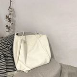 Shoulder Bags Women Large Capacity Handbag Retro Harajuku Canvas Crossbody