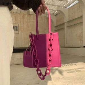 Stylish PU Leather Shoulder Bag for Women