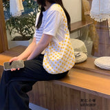 Floral Underarm Sweet Shoulder Bag for Women