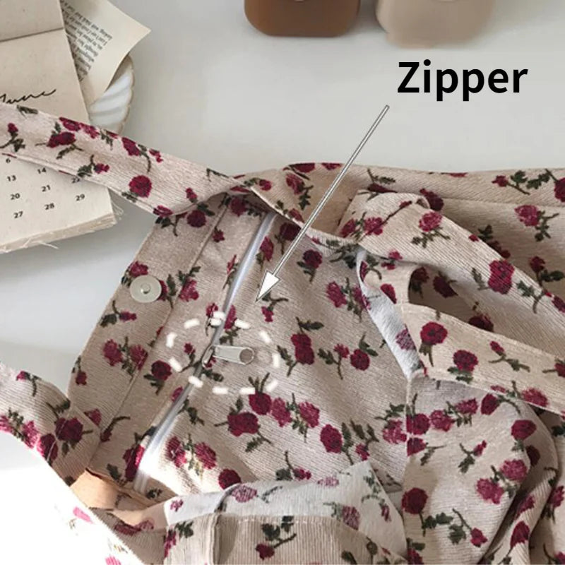 Floral Vintage Totes Big Capacity Shoulder Bag