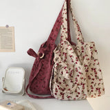 Floral Vintage Totes Big Capacity Shoulder Bag