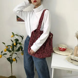 Floral Vintage Totes Big Capacity Shoulder Bag