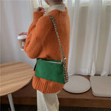 Vintage Flower Underarm Handbag Zipper Sling High PU Leather Shoulder Bag