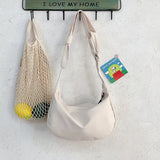 Shoulder Bags Women Japanese Style Harajuku Hip-pip Cross Body Canvas Bag