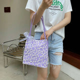 Shoulder Bags Women Lace Floral Capacity Female All-match PU Leather