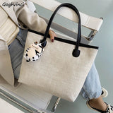 Shoulder Bags Women Large Capacity Casual Totes Canvas Waterproof Handbags