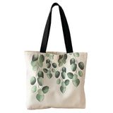 Women Shoulder Bag Leaves Print Harajuku Big Totes