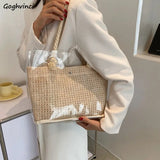 Shoulder Bags Women Large Capacity PVC Transparent Big Totes Son-mother Handbags