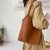 Shoulder Bags Women Large Capacity Casual College Totes Soft Bag