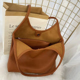 Shoulder Bags Women Large Capacity Casual College Totes Soft Bag