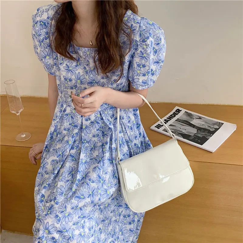 Shoulder Bags Women PU Leather Solid Stylish Underarm All-match Handbags Casual