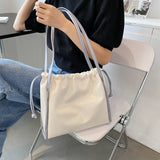 Women PU Shoulder Bag Large Capacity Stylish Handbag