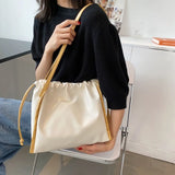 Women PU Shoulder Bag Large Capacity Stylish Handbag