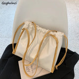 Women PU Shoulder Bag Large Capacity Stylish Handbag