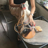 Women PVC Patchwork Transparent Bucket Jelly Bag Style Big Capacity