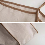 Canvas Shoulder Bag Women Patchwork Office Ladies Tote Handbag