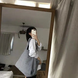 Shoulder Bags Women Plaid Casual Totes Large Capacity