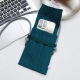 Shoulder Bags Women Pleated Mini Cell-phone Bag Cross Body Candy colors Handbags